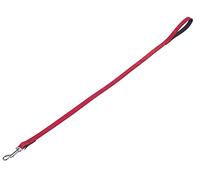Nobby Guinzaglio Velours Grigio (Plume); Lunghezza: 100 cm; Larghezza: 18 mm