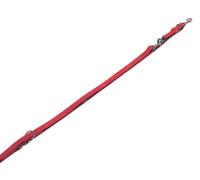Nobby guinzaglio "VELOURS" rosso (Lollipop); 2 m; 14 mm