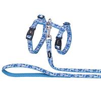 Nobby coperchio per gatti XL "Camouflage" azzurro chiaro