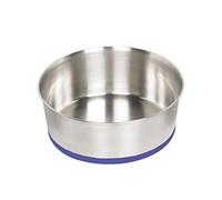 Nobby Heavy Ciotola in acciaio INOX pesante antiscivolo, 24 cm / 2.8 L