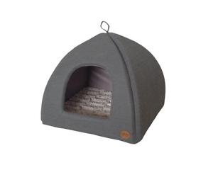 Nobby Höhle "CACHO" L x P x H: 40 x 40 x 35 cm grigio / blu