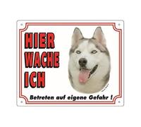Nobby Husky - Pannello di Segnalazione, 12 x 3,5 cm, Colore: Giallo