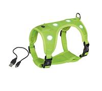 Collare "FLASH MESH" neon giallo; M: Petto: 40-50 cm; Fianchi: 45-60 cm