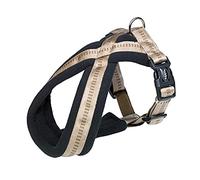 Nobby - Imbracatura Morbida con Impugnatura Comoda, 35-50 cm, 25-50 mm, Colore: Beige