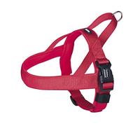 Nobby - Imbracatura norvegese, classica, 38-50 cm + 36 cm, 20-25 mm, colore: rosso