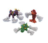 Nobby Latex Animali con Corda 12 - 14 cm