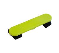 Nobby LED silicone velcro sticker "FLASH" 12 x 3,5 cm giallo