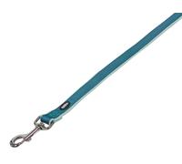 Nobby Leine "Classic Preno" L: 120 cm, B: 15/20 mm azzurro chiaro / azzurro chiaro