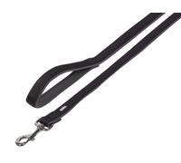 Nobby Leine "Classic Preno" L: 120 cm, B: 25/35 mm nero / grigio