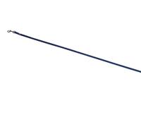 Nobby Leine "Classic Preno" Mini blu; L: 120 cm; B: 10 mm