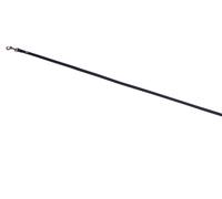 Nobby Leine "Classic Preno" Mini nero; L: 120 cm; B: 10 mm