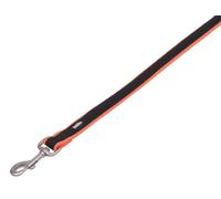Nobby Leine "Mesh Preno" L: 120 cm, B: 20/25 mm neon arancione