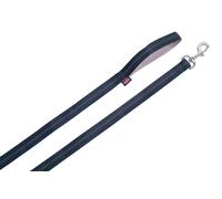 Nobby Leine "Soft Grip" L: 120 cm, B: 15 mm nero