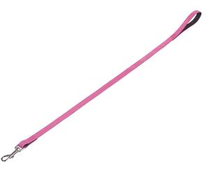 Nobby Leine "VELOURS" fucsia (Passione); L: 100cm; B: 18mm