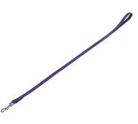 Nobby Leine "VELOURS" viola (Gothic); L: 100cm; B: 18mm