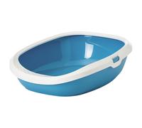 Vadigran lettiera per gatti "Gizmo Large" 52 x 39,5 x 15 cm blu / bianco