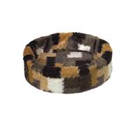 Nobby lettino in peluche 80 cm patchwork