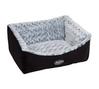 Nobby Lettino per Gatti Arusha Lati Nero Wendebett Kuschelkomfort Microfibra