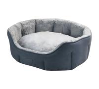 Nobby Letto Cane Lica Ovale Grigio Con Cuscino per Cani Morbido Morbida