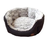 Nobby Comfort Letto ovale "CACHO" L x P x H: 55 x 50 x 21 cm grigio scuro