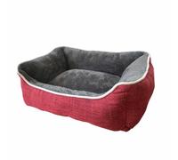 Nobby Letto comfort quadrato Classic ARNO Bordeaux 62 x 50 x 17 cm