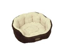 Nobby letto comodo "TAIKA" L x P x A: 86 x 70 x 24 cm marrone / bianco panna