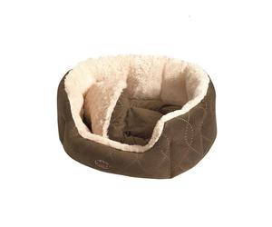Nobby letto confort "CENO" L x P x H: 45 x 40 x 19 cm beige / marrone