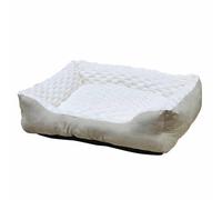 Nobby Letto confortevole quadrato Classic Diamond Cream L x P 50 x 40 x 17 cm