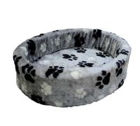 Nobby letto in peluche "Zampa" 90 cm grigio, 3 colori