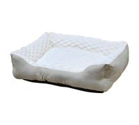 Nobby Letto confortevole quadrato Classic Diamond Cream L x P 50 x 40 x 17 cm