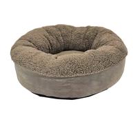 Nobby Letto Per Gatti Donut Teddy Taupe In Velluto Per Massimo Comfort