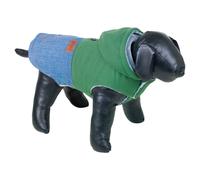Nobby Maglione Per Cani Hoda Verde In Tessuto Sweat E Jeans