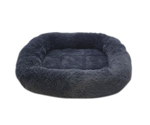 Nobby Matte oval con bordo Classic "BIAN" grigio scuro L x P x H: 78 x 58 x 8 cm