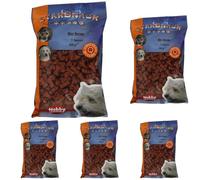 Nobby Mini osso salmone snack per cani, 200 g (Confezione da 5)