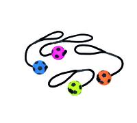 Nobby Moosgummi pallone da calcio con corda 6,3 cm assortiti colori