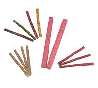 Nobby Munchi Sticks 100 pezzi, 13 cm, Ø 9 - 10 mm rosso