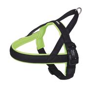 Nobby NORVEGESE Collare "Mesh Preno" L: 68-85 cm + 54 cm, B: 40/45 mm giallo neon