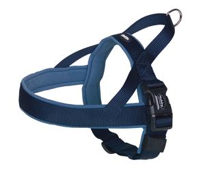 Nobby NORWEGER ciotola "Classic Preno" L: 60-76 cm + 46 cm, B: 25/35 mm blu / blu