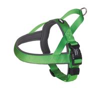 Nobby NORWEGER Collare "Classic Preno" L: 38-50 cm + 36 cm, B: 20/25 mm neon verde / grigio
