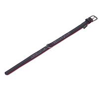 Nobby Pacific Deluxe - Collare a Tre File, Colore: Rosso, Lunghezza: 60 cm, Larghezza: 28/32 mm