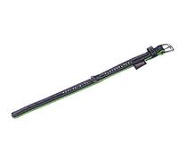 Nobby Pacific Deluxe - Collare a Una Fila di Colore Verde, L: 27 cm, (20-25 cm), B: 12/14 mm