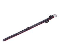 Nobby collare "PACIFIC DELUXE" doppio rosso L: 37cm; (30-35cm) B: 17/19mm