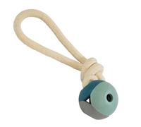 Nobby Palla in gomma piena con corda: 8 cm, corde: 26 cm