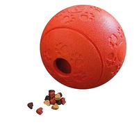 Nobby Palla per snack in gomma, colore rosso, 11 cm