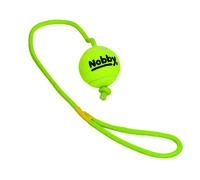 Nobby pallina da tennis con manico per lancio M 6,5 cm, corda 70 cm