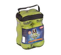 Nobby pallina da tennis M 6,5 cm, confezione da 12 in rete