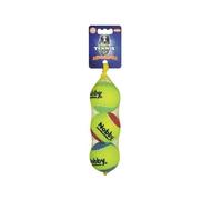 Nobby Pallina da Tennis Media, 6,5 cm, 1 Rete (1 Confezione da 3)
