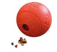 Nobby pallina snack in gomma rossa 11 cm