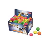 Nobby palline Smiley in schiuma, assortite, 4,7 cm; Display 72 pz.