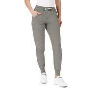 Nobby Pantaloni da Lavoro Infermiere Elasticizzati - Unisex Joggers Lavoro Stretch - Uniforme Sanitaria Spandex Cemento S
